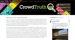 Desktop Screenshot of crowdtruth.org